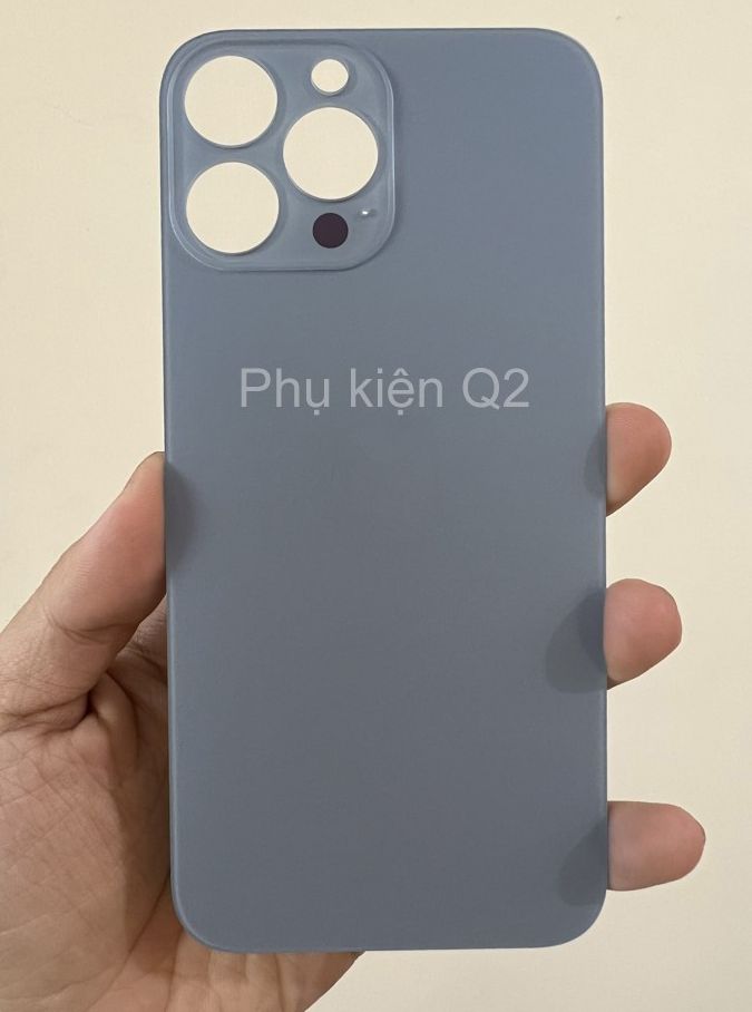 Nắp lưng kính iP13 Pro / iP13 ProMax kính lưng thay thế