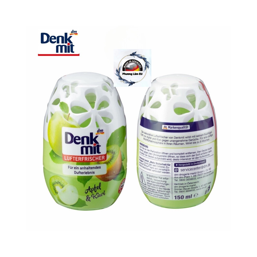 Sáp thơm phòng khử mùi Denkmit 150ml cao cấp - hàng nhập khẩu Đức