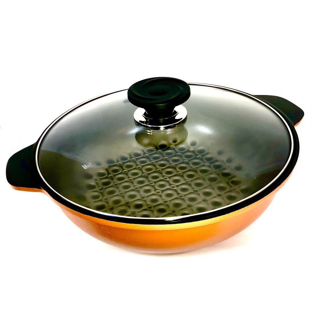 [Size 28cm] Chảo Lẩu 3D Đáy Từ CookWay Hàn Quốc