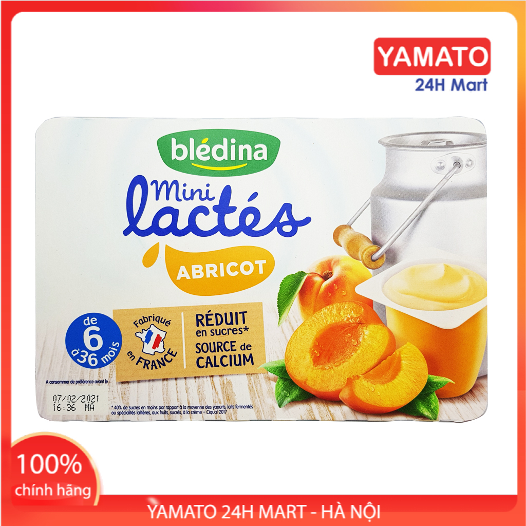 Sữa Chua Bledina Vị Mơ Pháp Cho Bé Từ 6 Tháng Tuổi, Sữa Chua Pháp, Sữa Chua Cho Bé Ăn Dặm, Sữa Chua Cho Bé, Sữa Chua Nguội [DATE T3/2023]