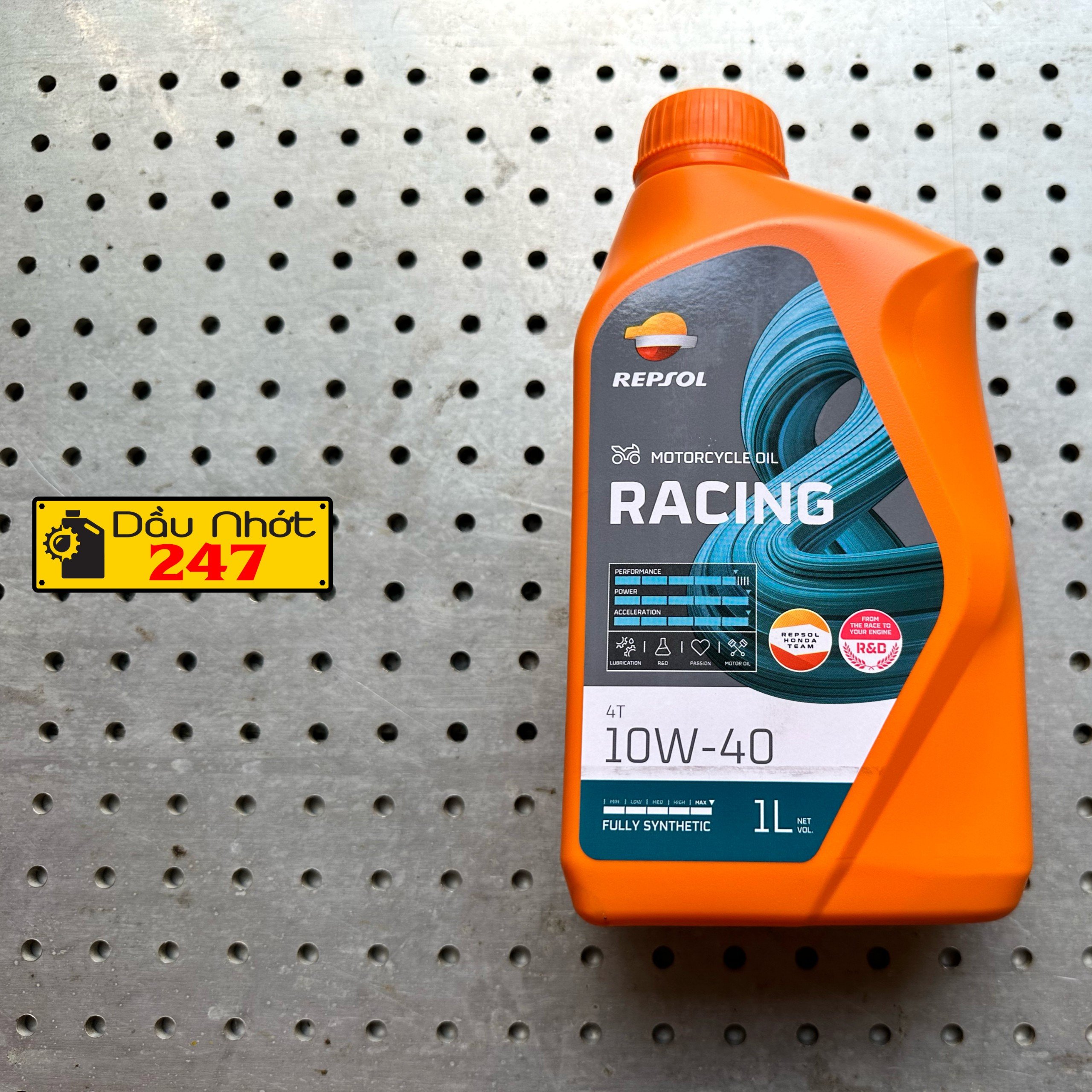 Dầu nhớt Repsol Racing 4T 10w40 1L