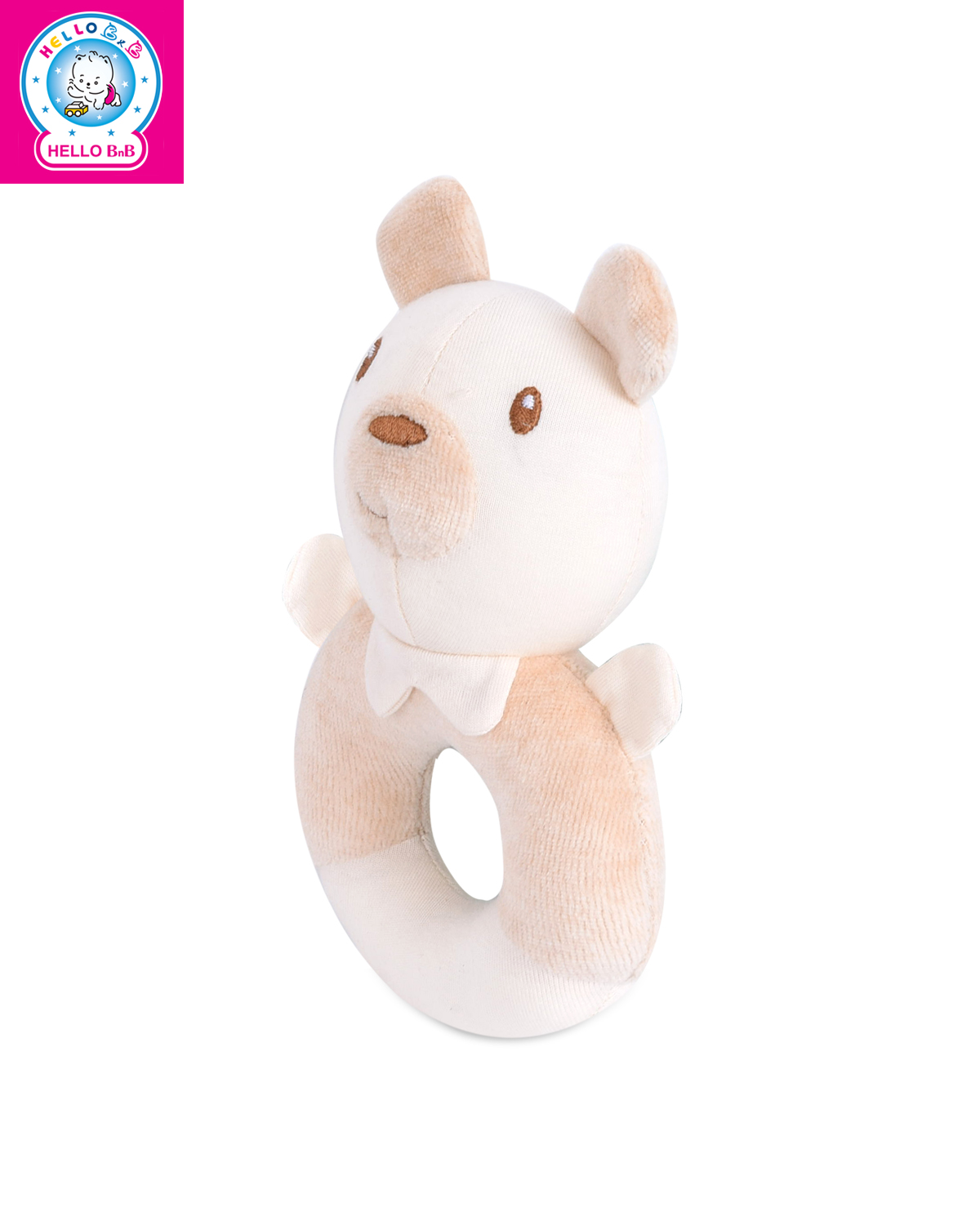 Thú bông gấu lục lạc 15.5cm - pk1605