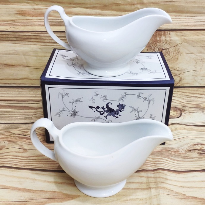 Bình đựng sốt sứ Minh Long - bình đựng sốt sứ minh long