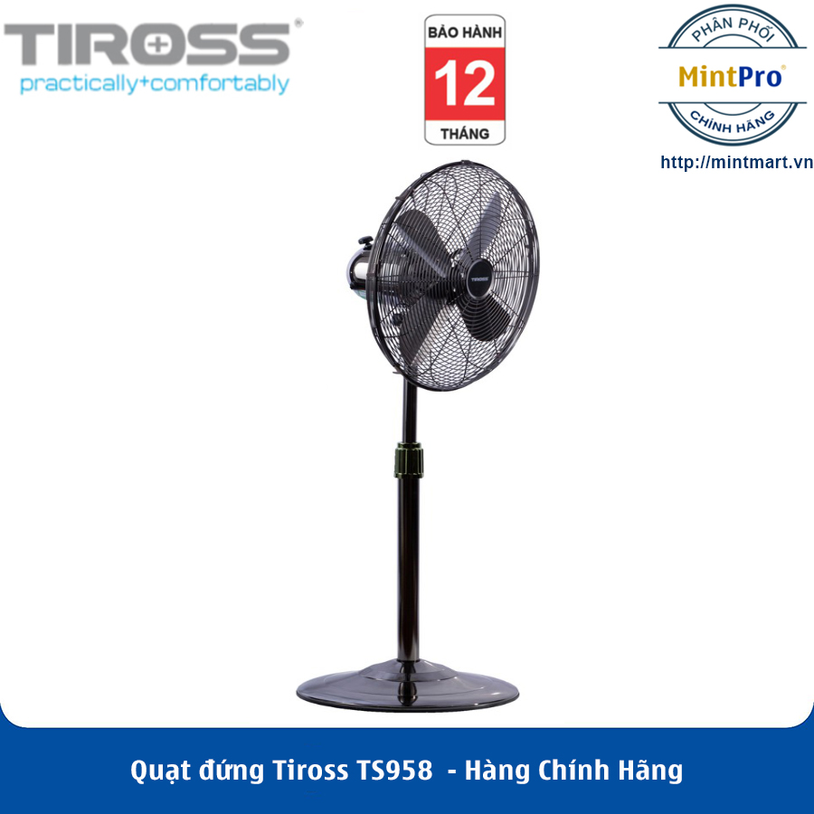 Quạt đứng tiross ts958 - hàng chính hãng