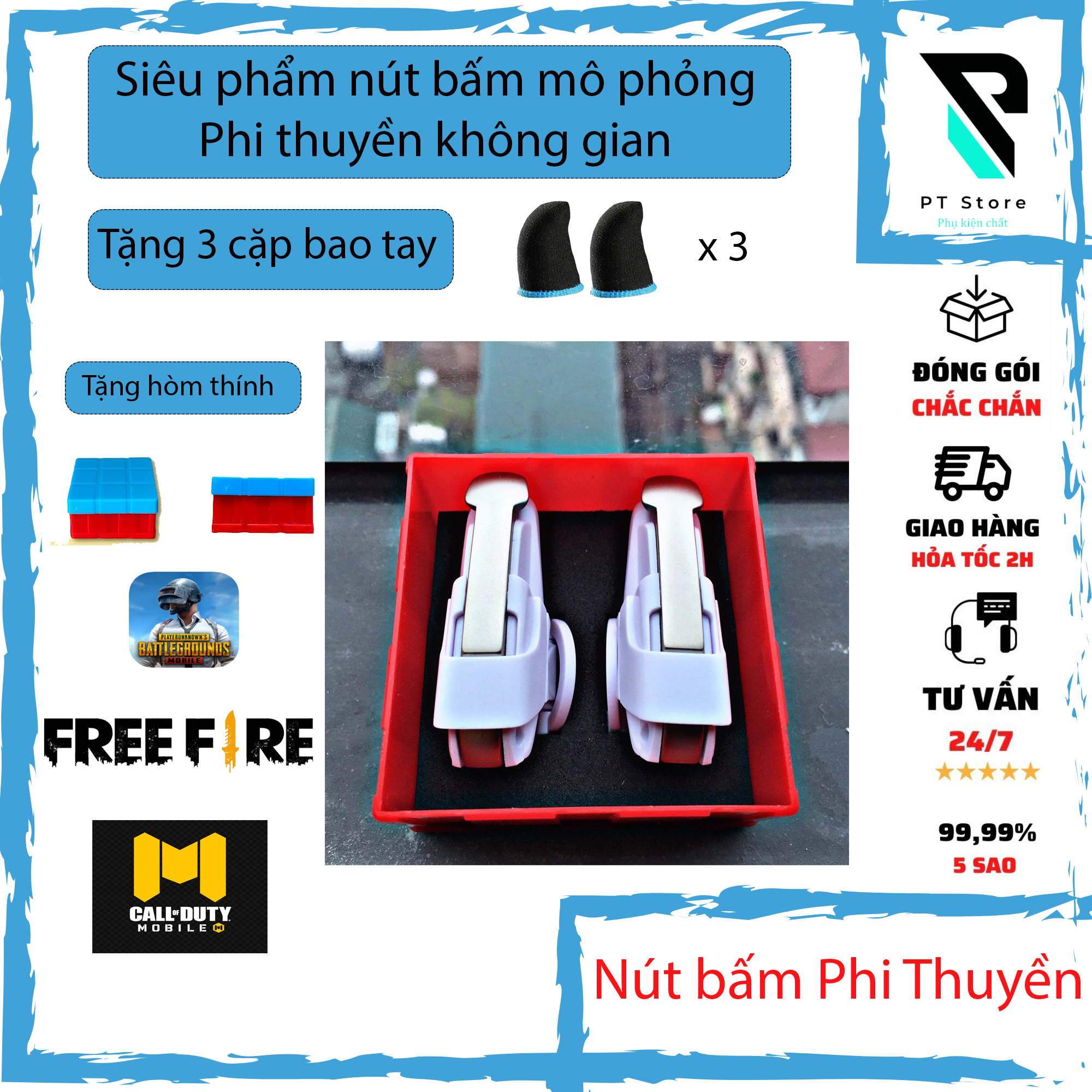 NÚT BẮN PUBG MÔ PHỎNG PHI THUYỀN CỰC KÌ NHẠY VÀ NHẸ