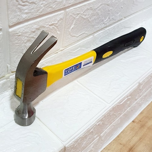 Công cụ búa nhổ đinh cán bọc nhựa 380g loại chiều dài 29,5cm