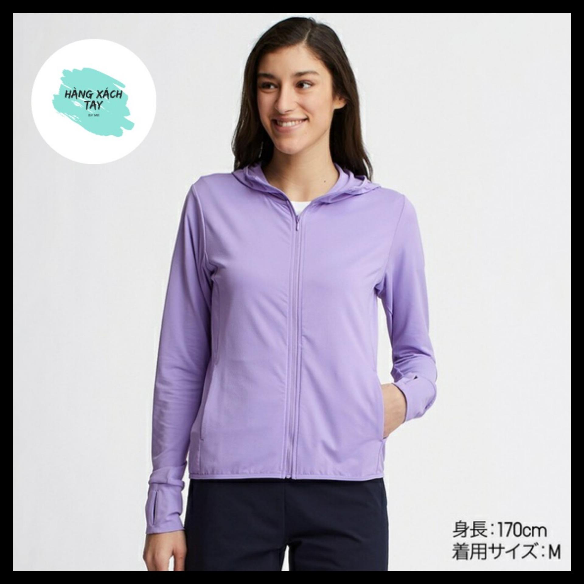 [HCM]ÁO CHỐNG NẮNG THUN LẠNH UNIQLO 71 PURPLE