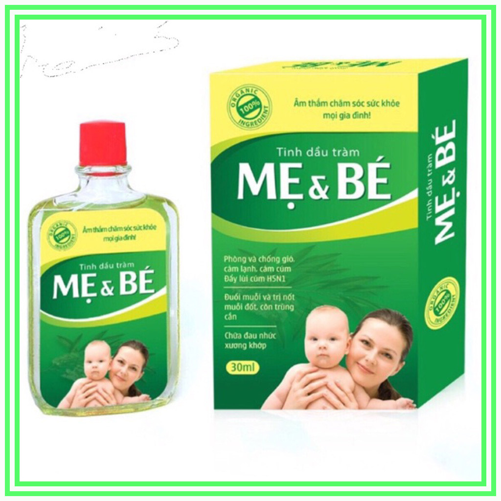 Tinh dầu tràm mẹ và bé loại chai 30ml – pk15