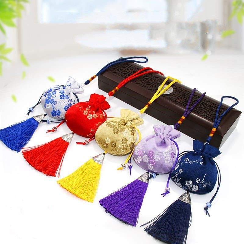 TÚI GẤM HẦU BAO THÊU LONG PHỤNG DÙNG ĐỰNG TRANG SỨC KT 7X9CM | Lazada.vn