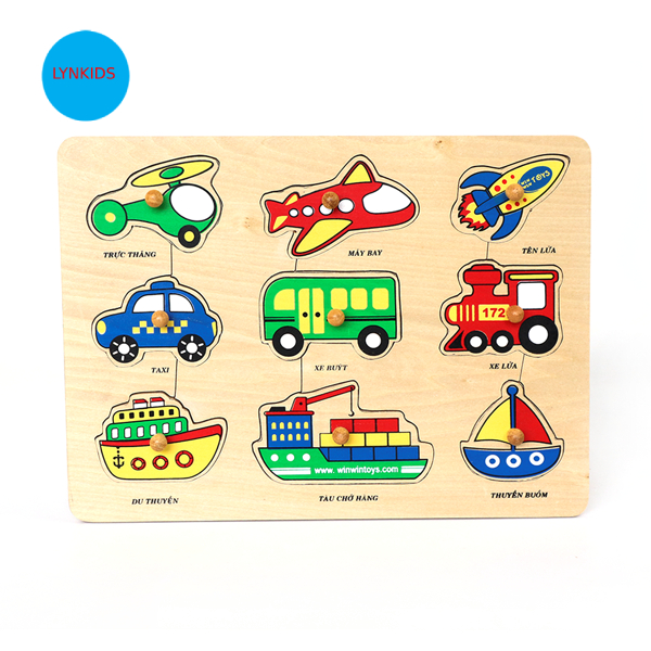 Bộ Học 3 Phương Tiện Giao Thông Winwintoys - Nhận Diện Được Các Loại Phương Tiện Giao Thông