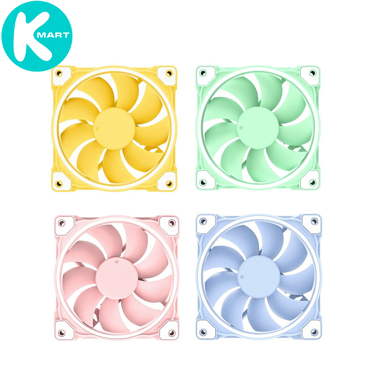 Bộ quạt tản nhiệt Fan CASE ID-COOLING ZF-12025 - Hàng Chính Hãng
