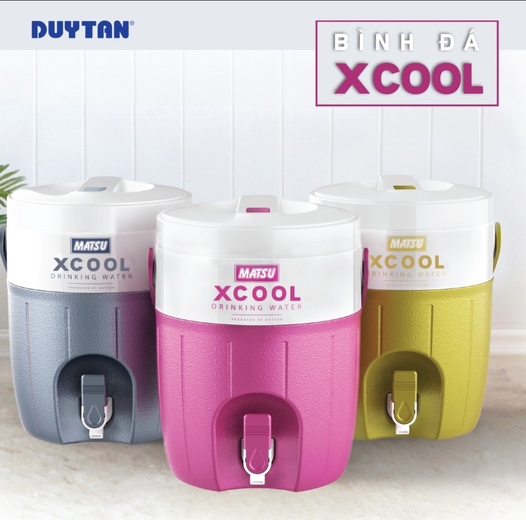 Bình đá giữ nhiệt xcool 7 liter - duy tân