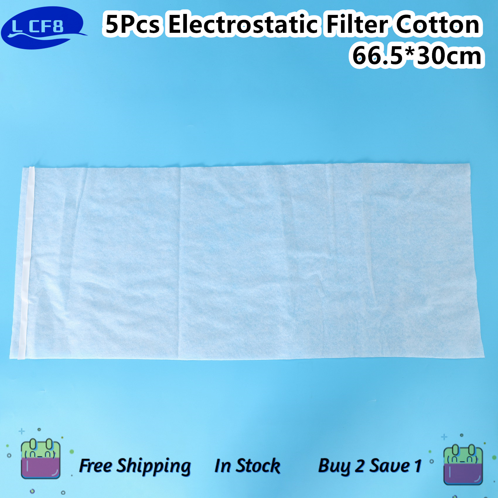 Vnlcf8 5 bộ lọc tĩnh điện cotton lưới lọc hepa bồ hóng cho máy lọc không khí xiaomi, bộ phận máy hút bụi