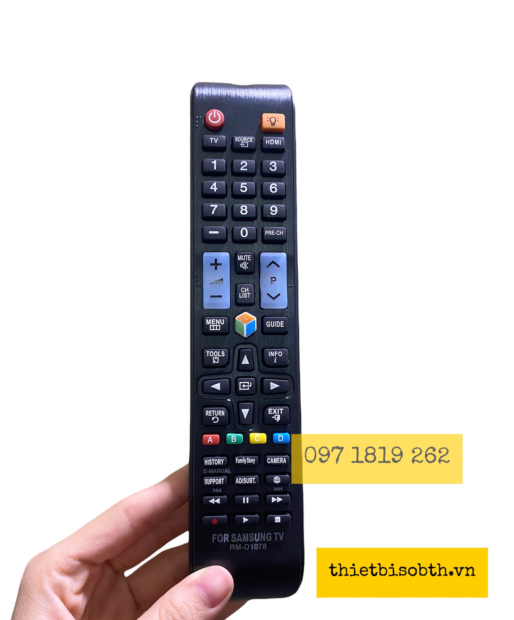 Điều Khiển Tivi Samsung Smart - Remote Samsung D1078