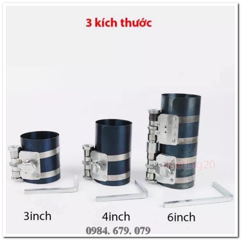 Cảo vô bạc ep piston, xéc măng 3 inch - 4 inch - 6 inch
