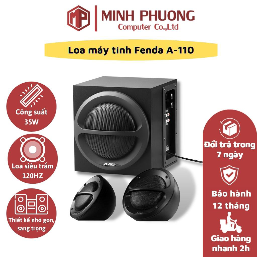 Loa vi tính FENDA A110 công suất 35W siêu trầm - Hàng chính hãng