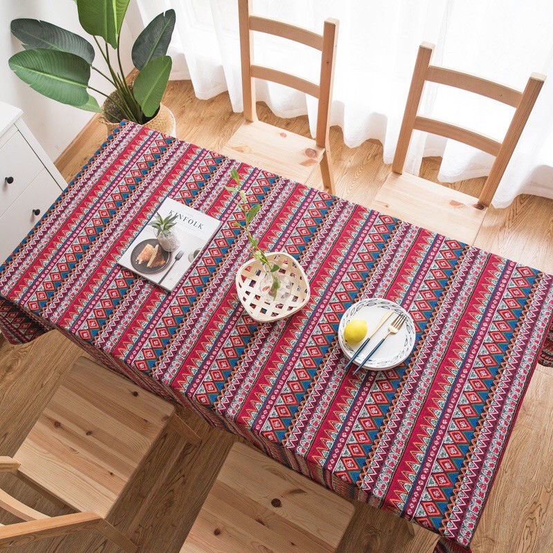 ♥️freeship♥️thảm thổ cẩm phong cách bohemian trang trí phòng vintage