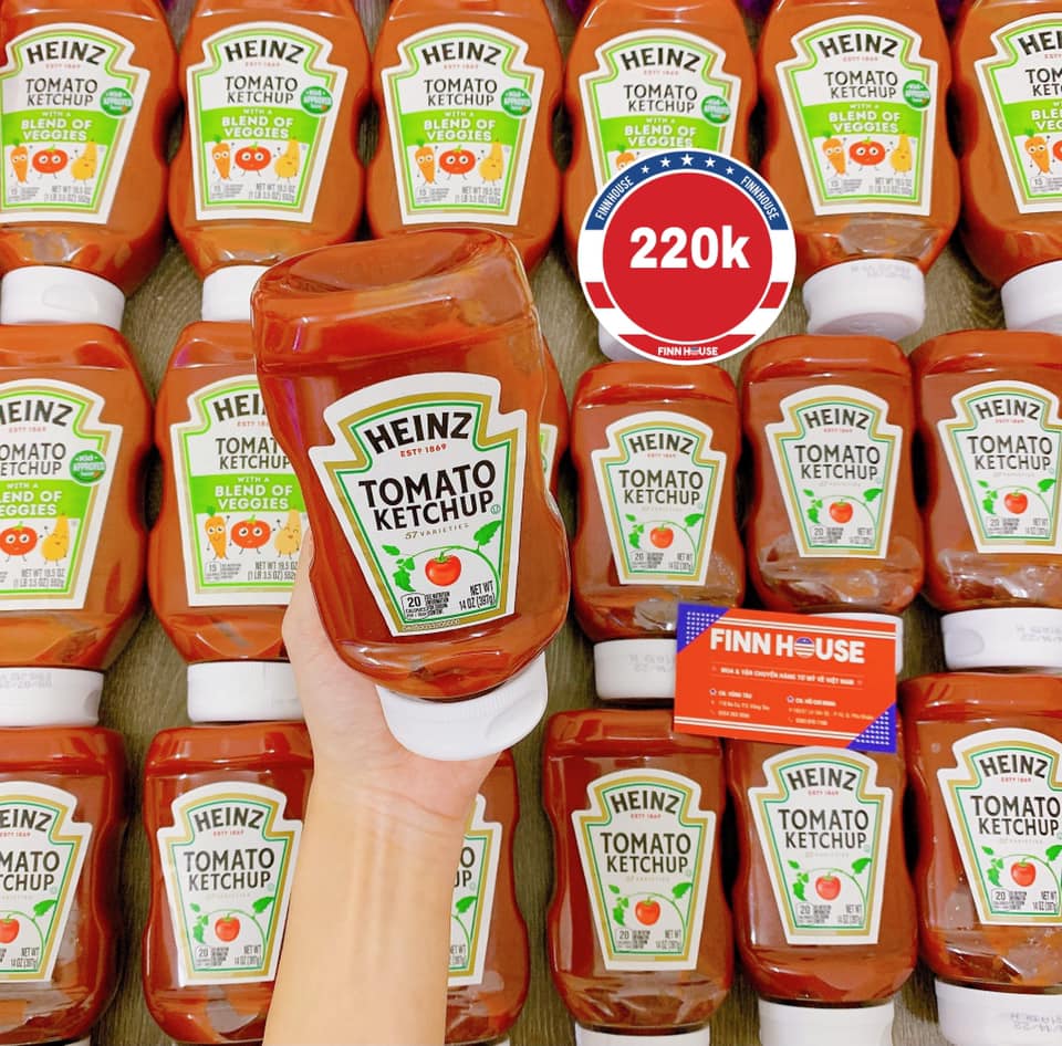 Sốt heinz tomato ketchup