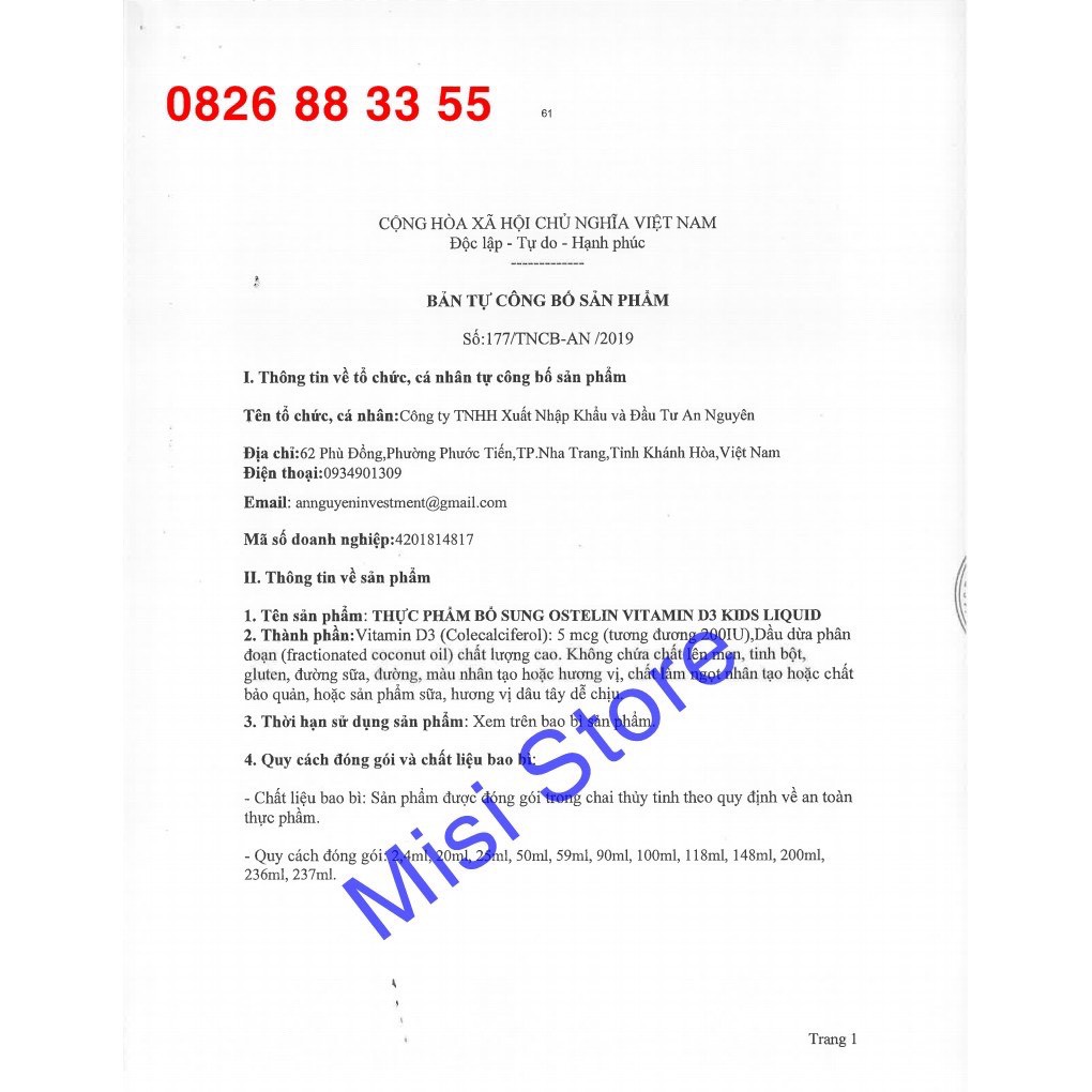 Vitamin D3 Ostelin 2,4ml 400iu dạng giọt cho bé từ sơ sinh 9 (0 - 12 tuổi) của Úc - 80 giọt (đủ bill Chemist)