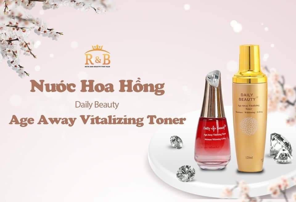 [CHINH HANG] Nước hoa hồng Daily Beauty Age Away Vitalizing Toner