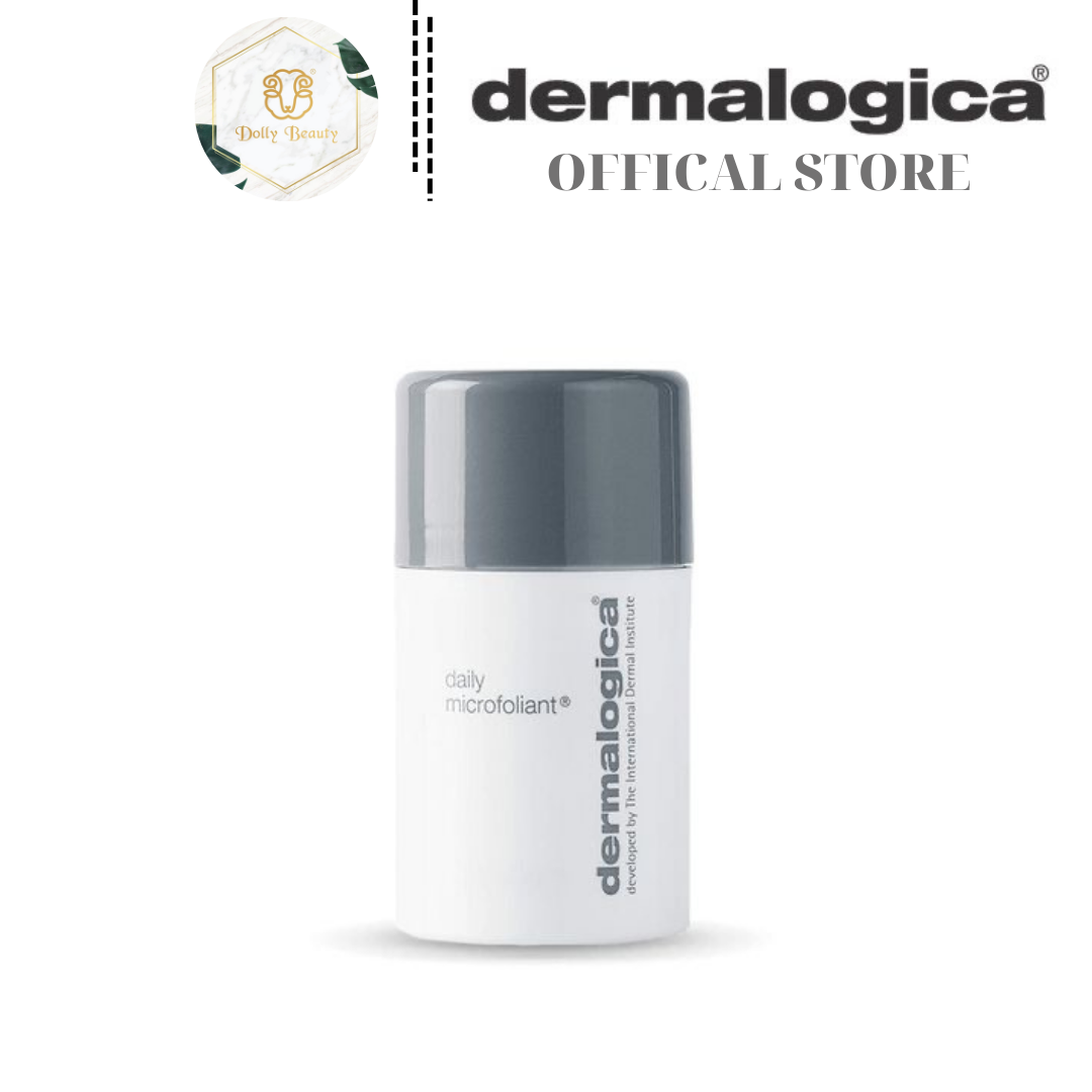 Bột tẩy da chết chiết xuất cám gạo daily microfoliant của dermalogica - dolly beauty