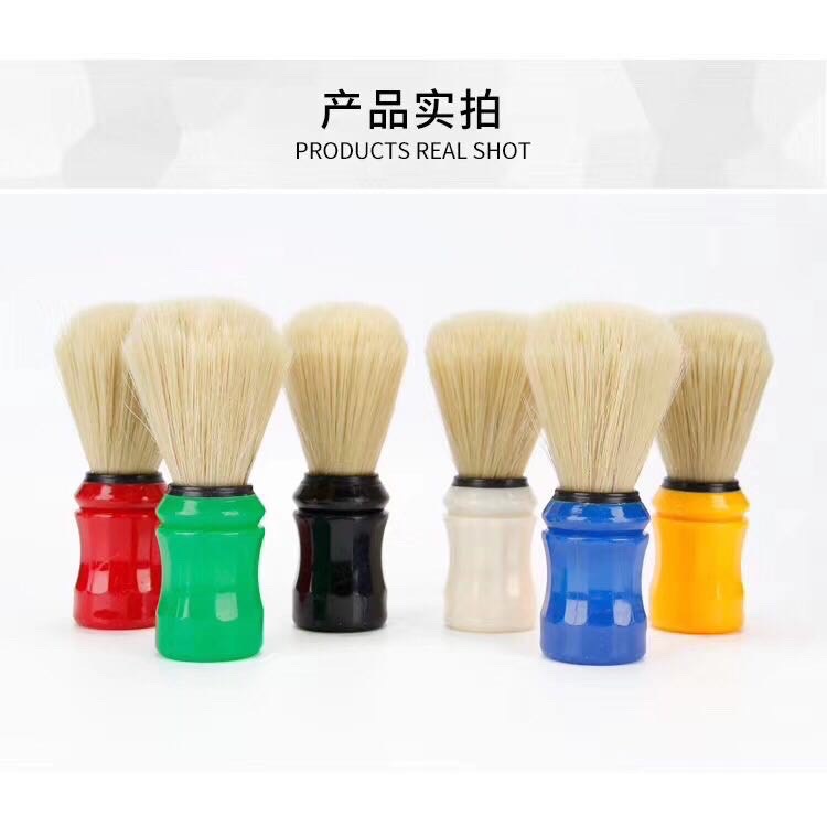 Chổi quét bọt cạo râu cán mầu