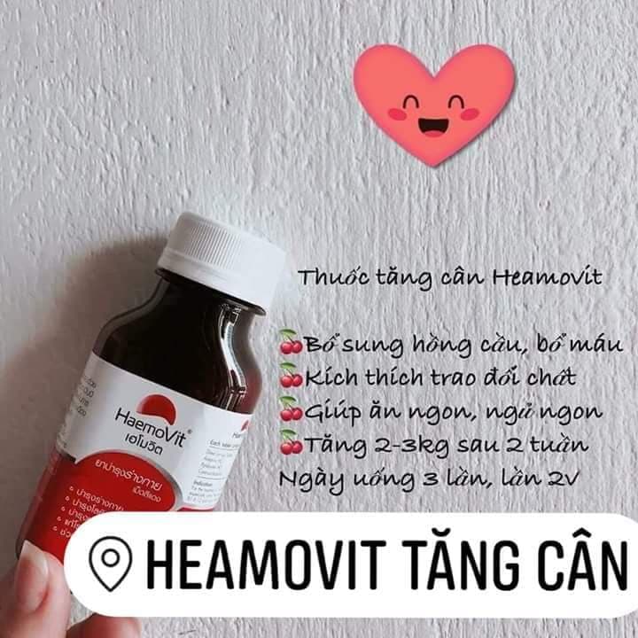 Tăng cân HAEMOVIT Thái Lan