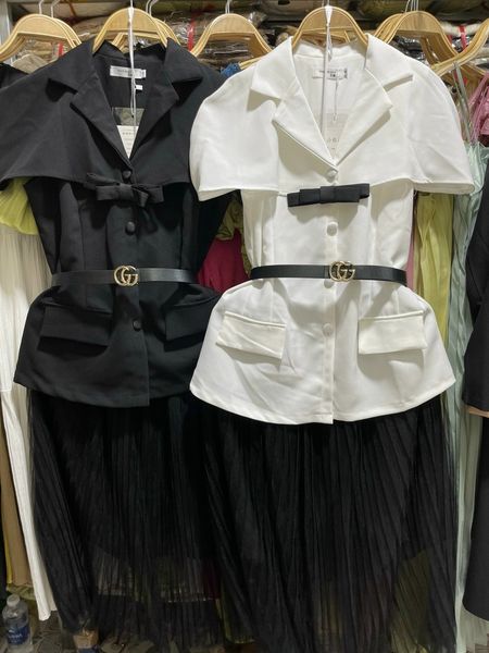 Set vest + chân váy dàI