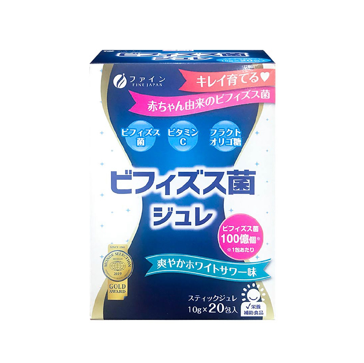 Men vi sinh dạng thạch Bifido Nhật Bản chính hãng (Hộp 20 gói)