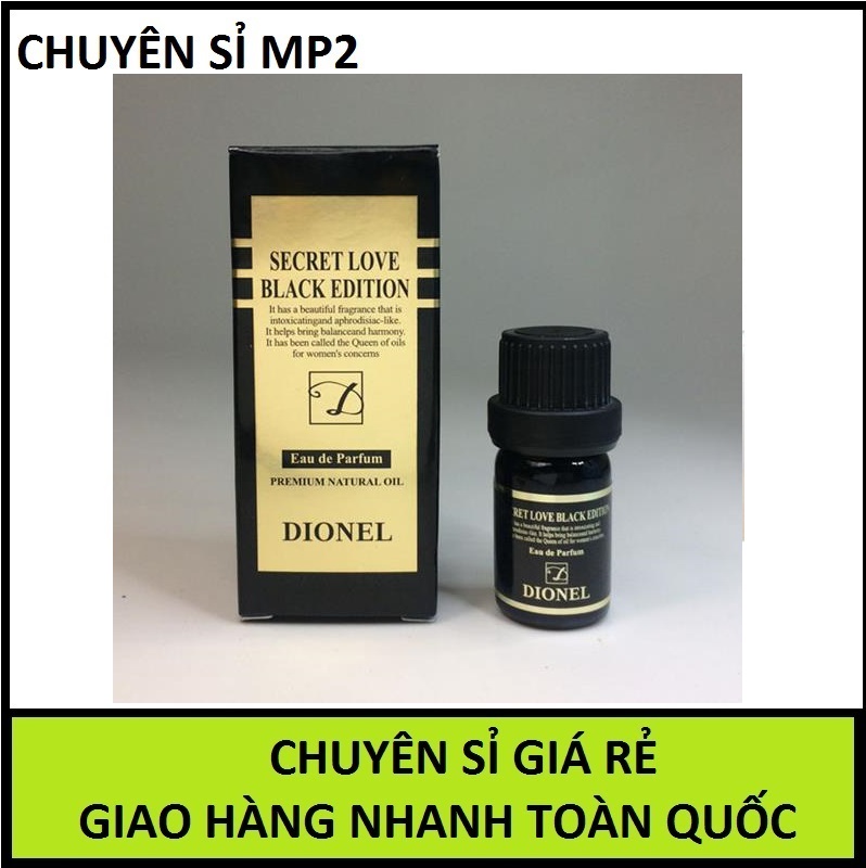 [ CHUYÊN SỈ ] Nước Hoa Vùng Kín Dionel Secret Love Black Edition