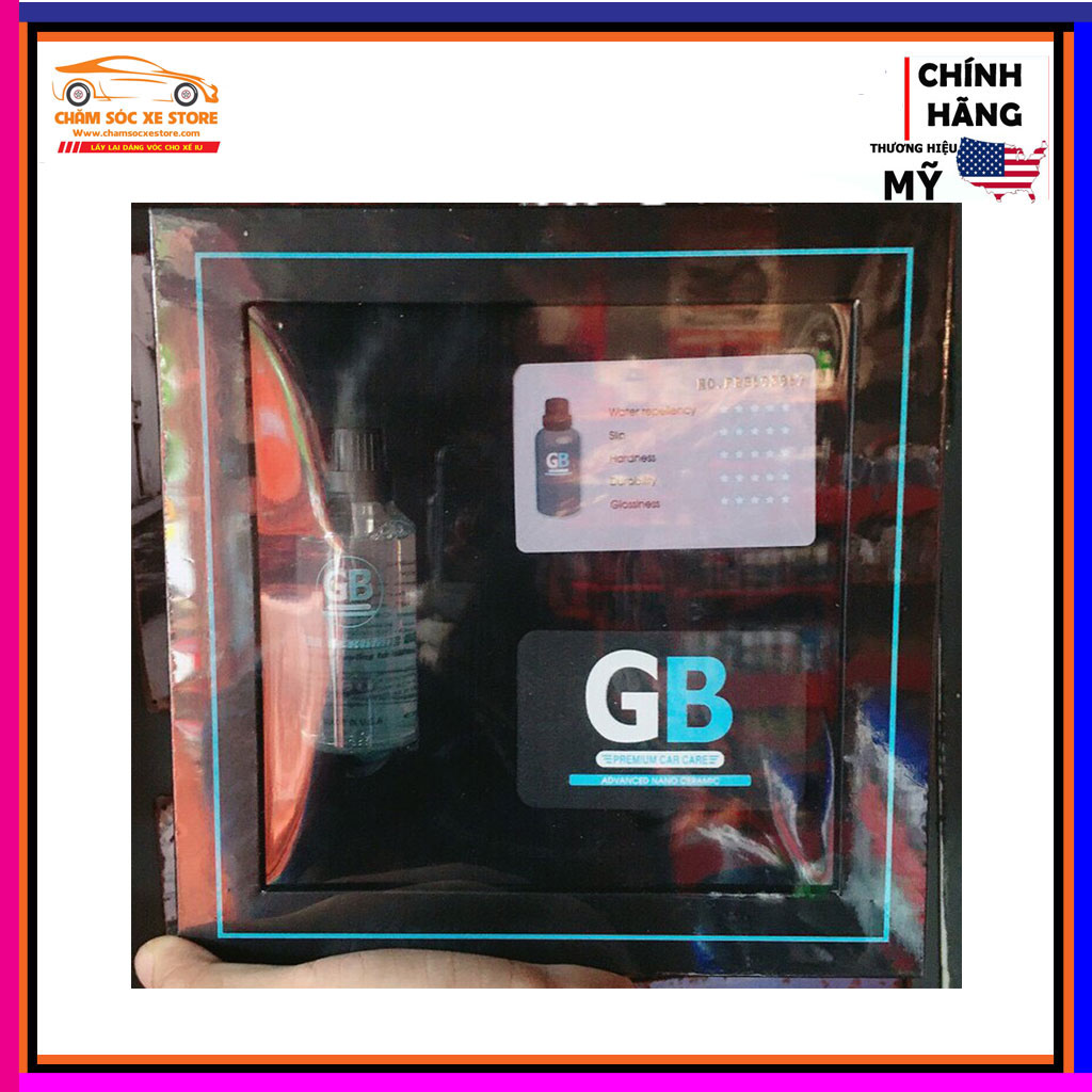 Ceramic Phủ nano bảo vệ sơn xe ô tô Ultra Ceramic GB 9H chamsocxestore