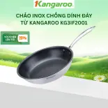 Chảo inox chống dính đáy từ Kangaroo KG3IF2001