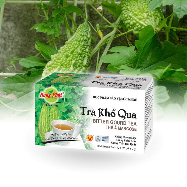 Trà khổ qua - trà hùng phát