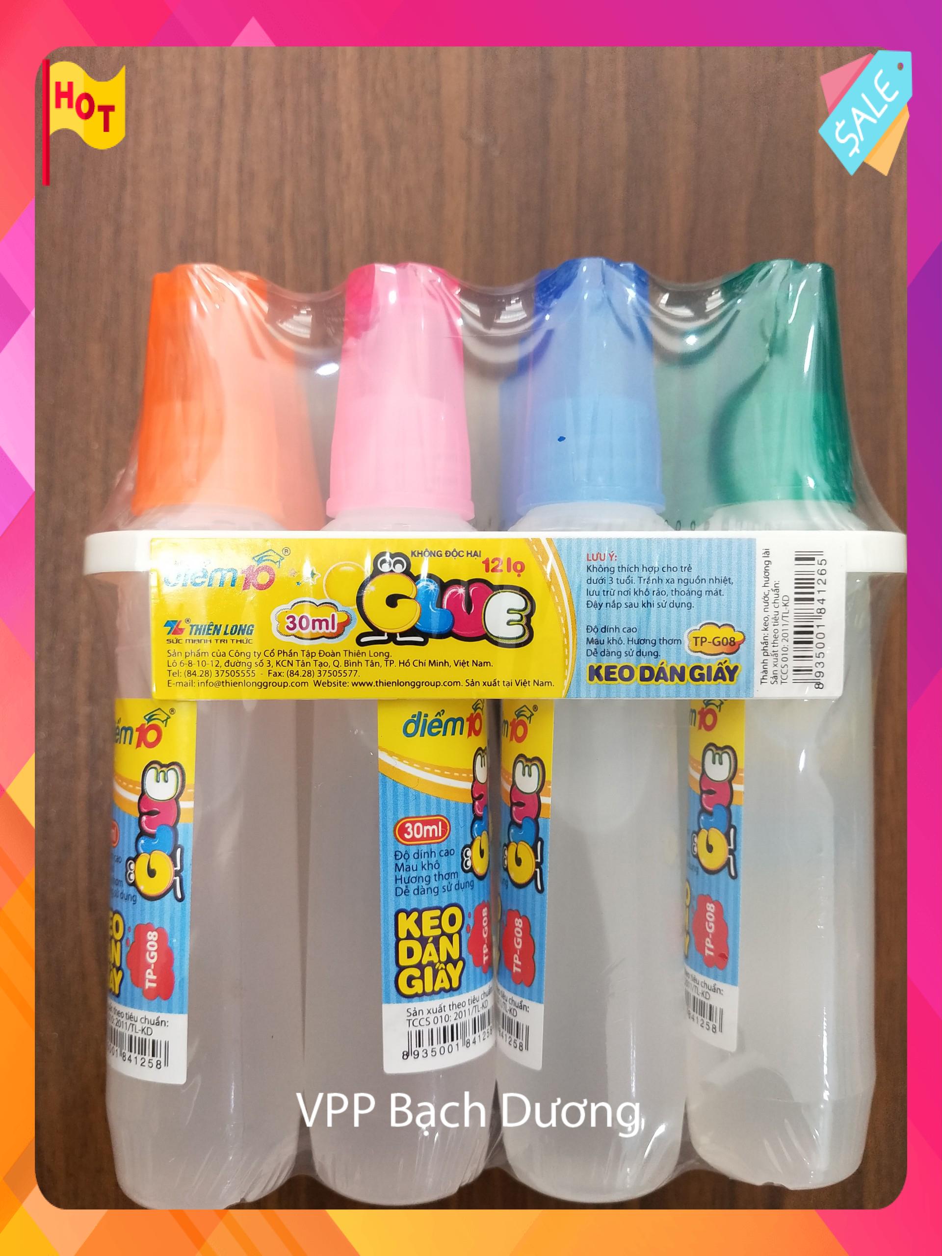 Keo dán TL TP-G08 - Dung tích 30ml - Lốc/12 chai