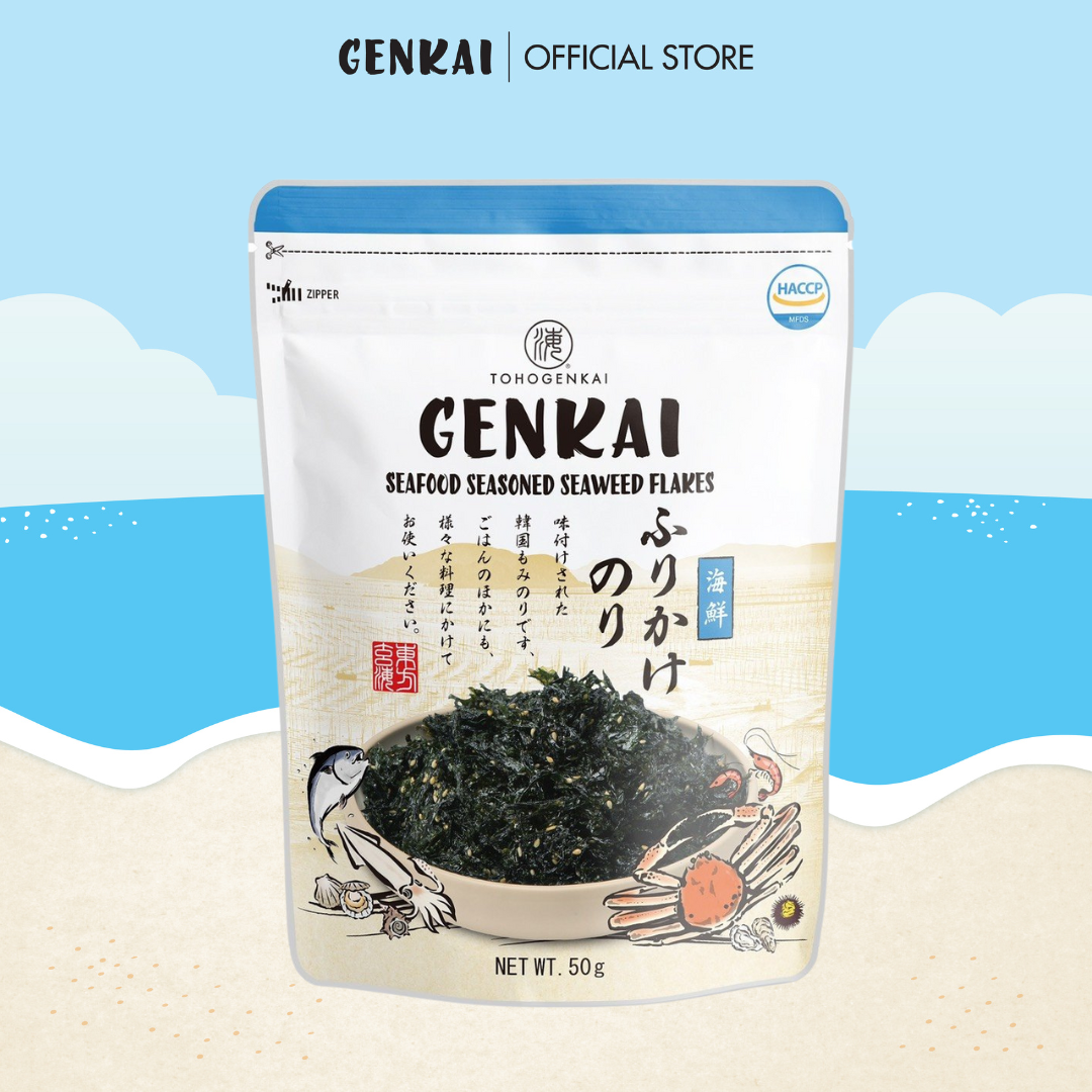 Rong Biển Trộn Cơm GENKAI Hải Sản 40g