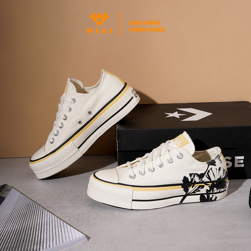Giày converse platform hybrid floral lift - 571583c