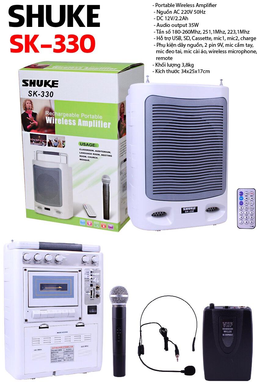 Máy trợ giảng xách tay shuke sk-330