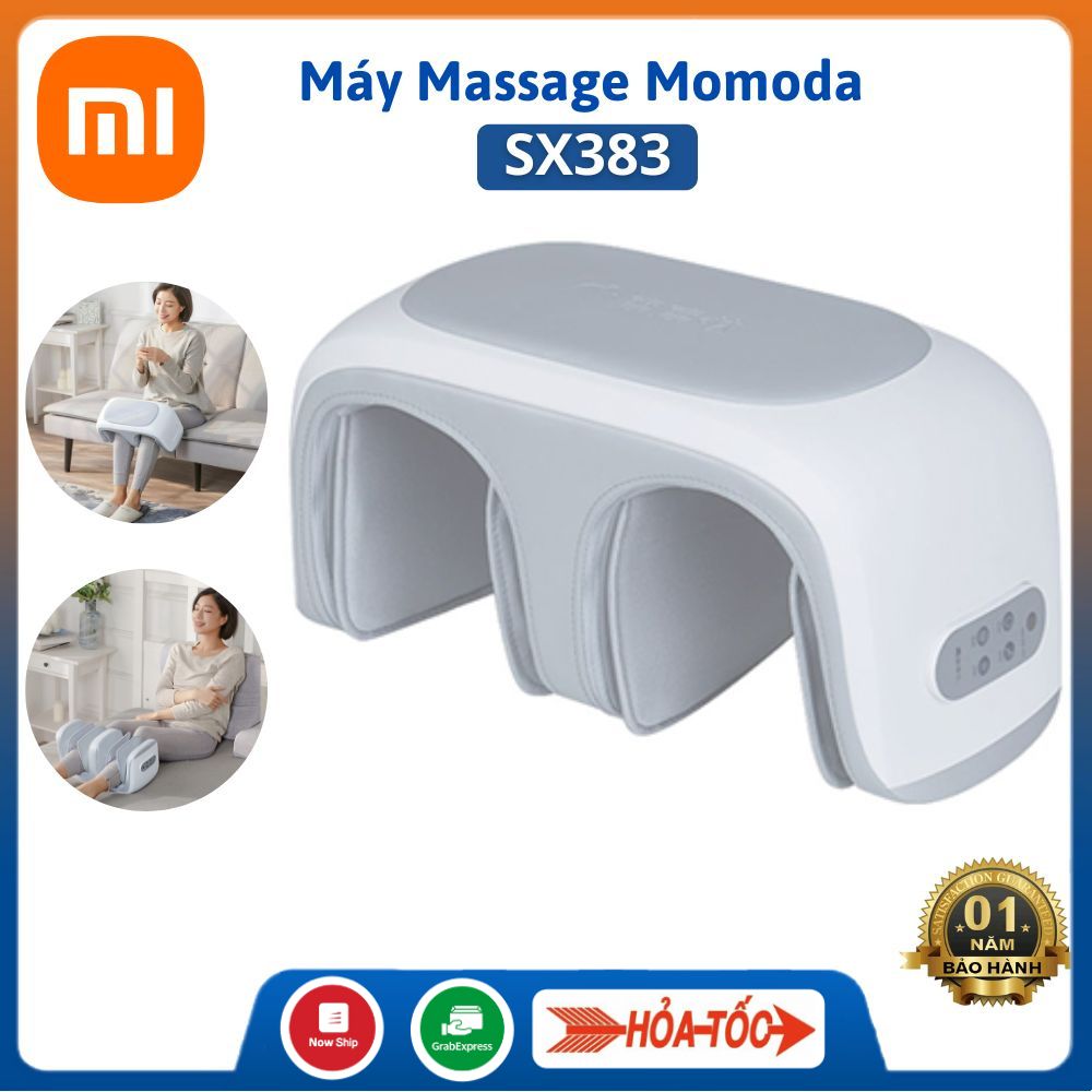 Máy Massage Chân Xiaomi Momoda SX383 - Massage Chân, Đầu Gối, Bàn Chân -Massage 3 Chiều máy mát xa cao cấp chính hãng giúp lưu thông máu thông minh - bảo hành 12 tháng