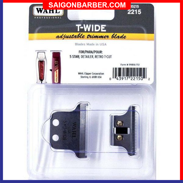 Lưỡi tông đơ chấn viền Wahl Detailer #2215