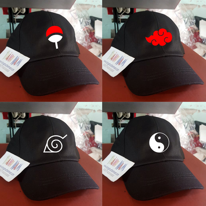 Mũ Naruto, nón kết Naruto, mũ lưỡi trai gia tộc Uchiha, nón kết Uzumaki, nón gia tộc hyuga, nón tổ chức akatsuki