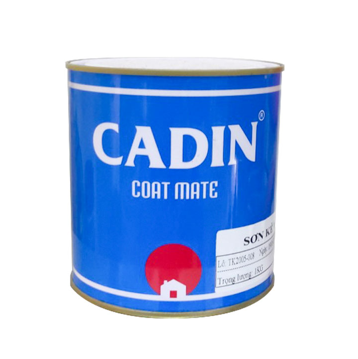 Sơn kẽm đa năng không lót nhanh khô Cadin cho sắt mạ kẽm - Lon 3 Lít