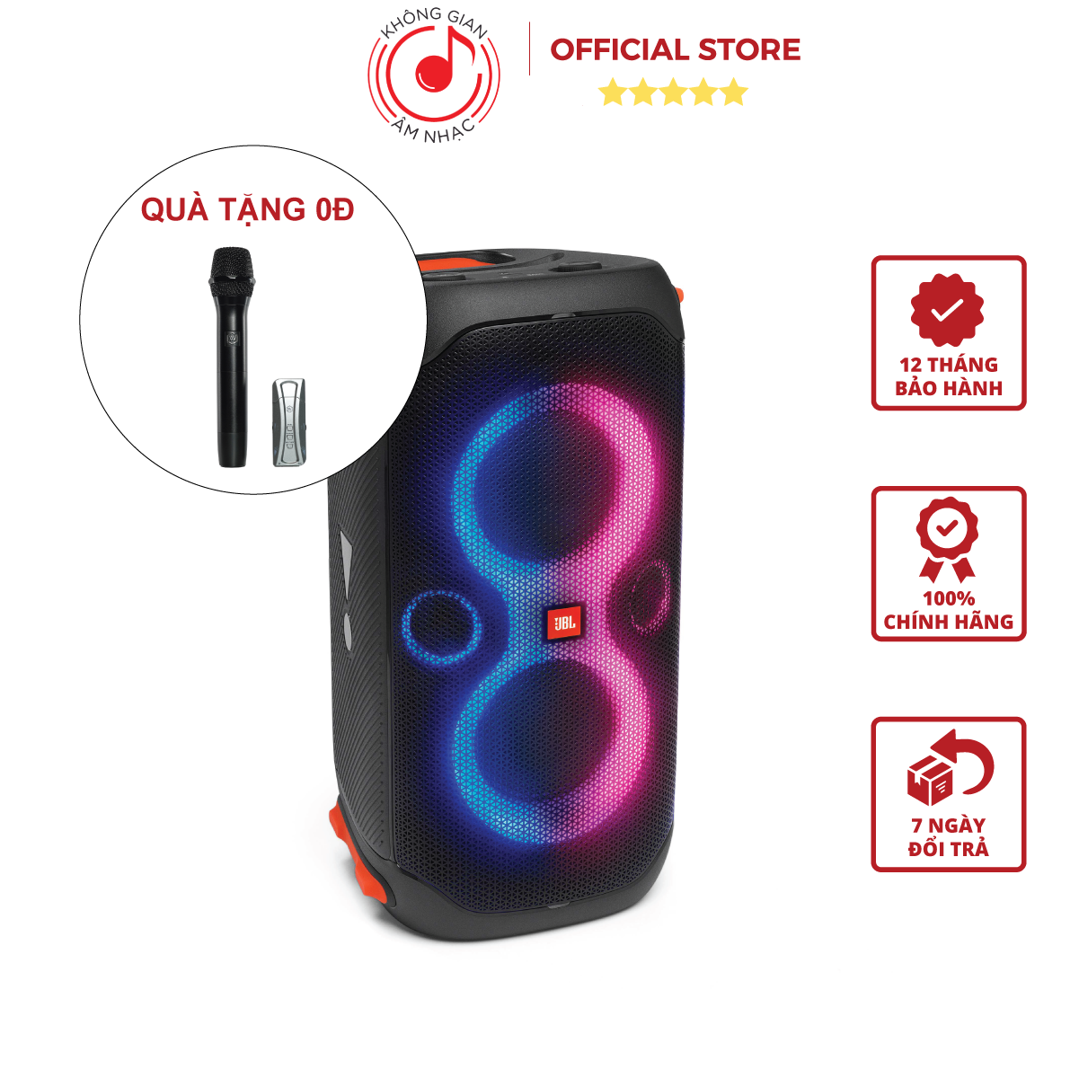 Loa di động karaoke jbl partybox 110 - chính hãng pgi
