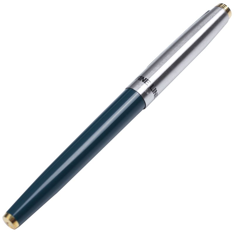 HERO Green silver tone bicoloured tube made of aluminum alloy Fountain pen