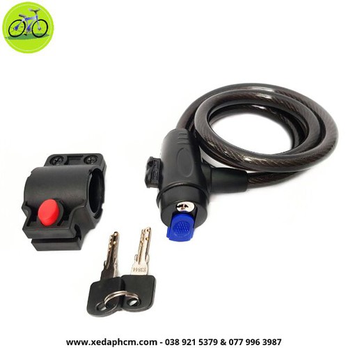 Khóa xe đạp - khóa dây chìa xe đạp tonyon