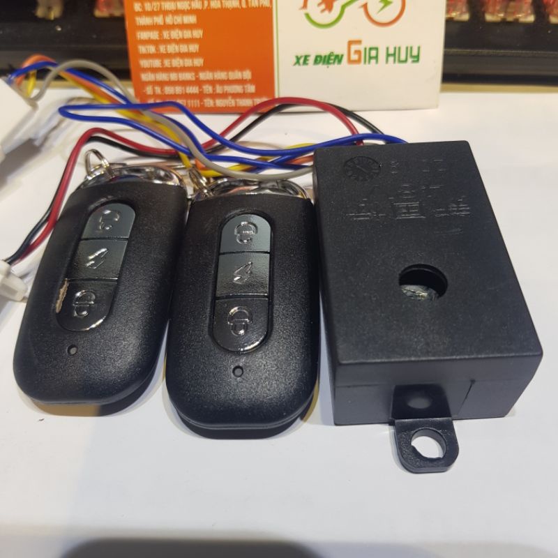 Bộ báo động chống trộm xe đạp điện xe đạp điện gia huy