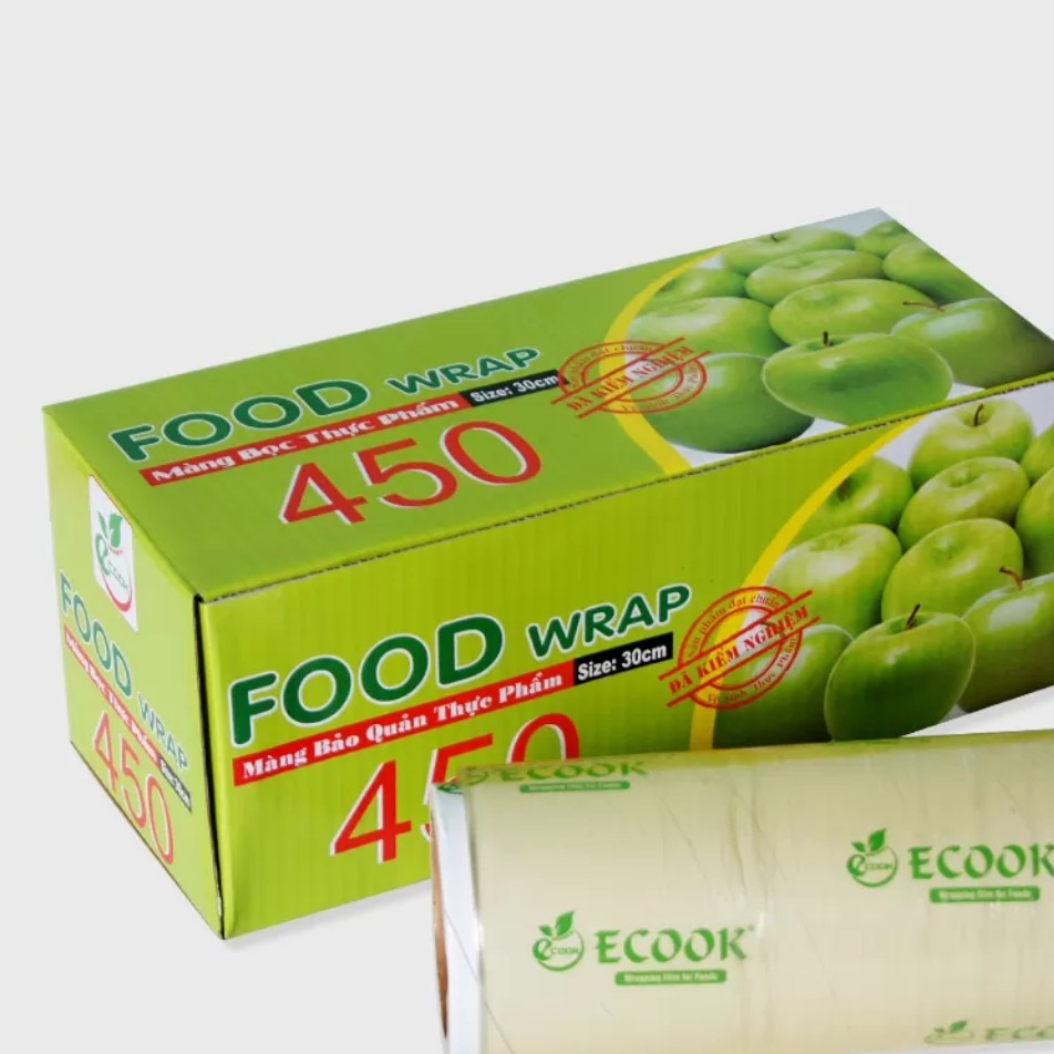 [HCM]Màng Bọc Thực Phẩm Cuộn dài 450M - Nguyên Liệu Nhập Khẩu Nhật Bản Đóng Gói Tại Việt Nam