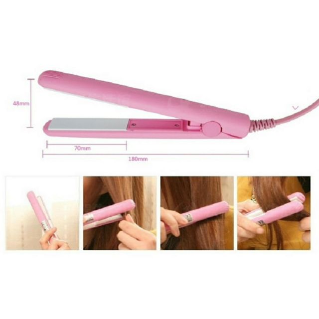 Máy là tóc, Dập xù tóc mini cao cấp hiệu Nova