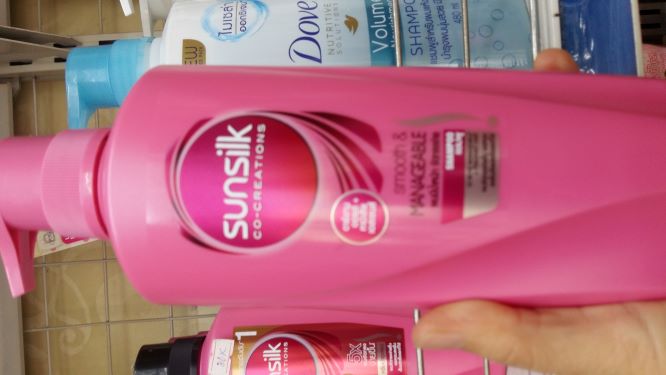 Dầu gội suôn mượt màu hồng Sunsilk 450ml Thái Lan