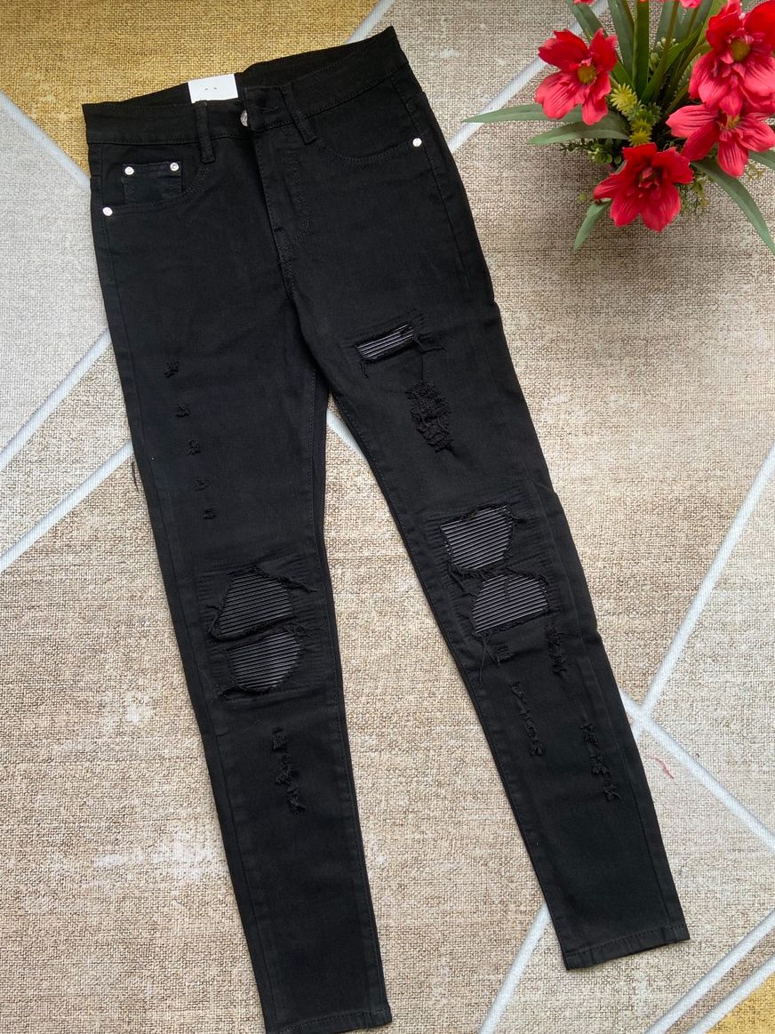 quần bò jean nam dài amiri đen xanh rách gối vá da kiểu đẹp mẫu mới hot,chất jean co giãn tốt bền màu