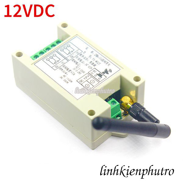 Mạch điều khiển 2 relay qua wifi 12vdc - dùng app